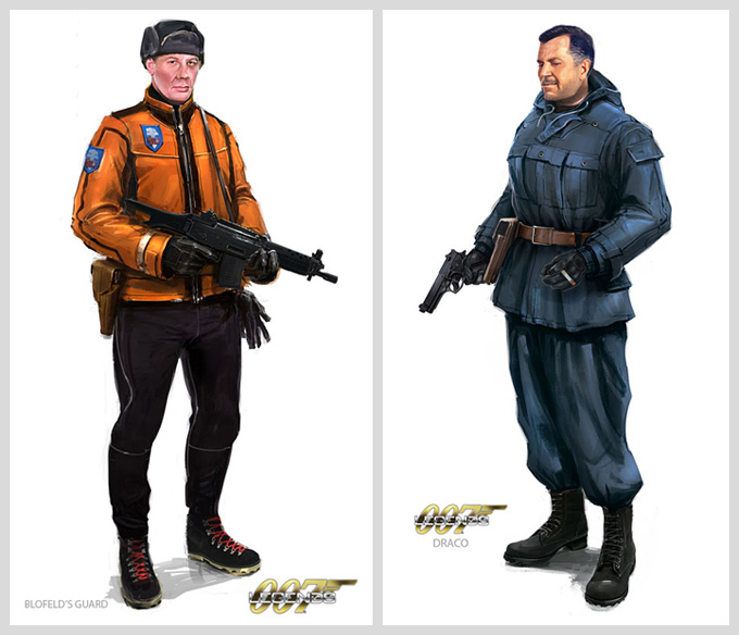 007 Legends Concept Art by Jeremy Love