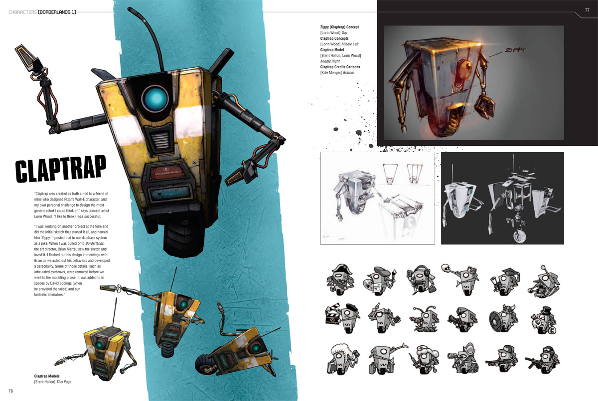 The Art of Borderlands 2 | Concept Art World