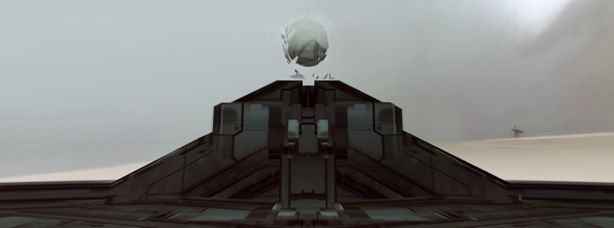 Halo 4 Concept Art by Tom Scholes