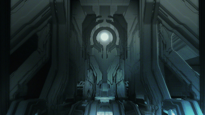 Halo 4 Concept Art by Tom Scholes