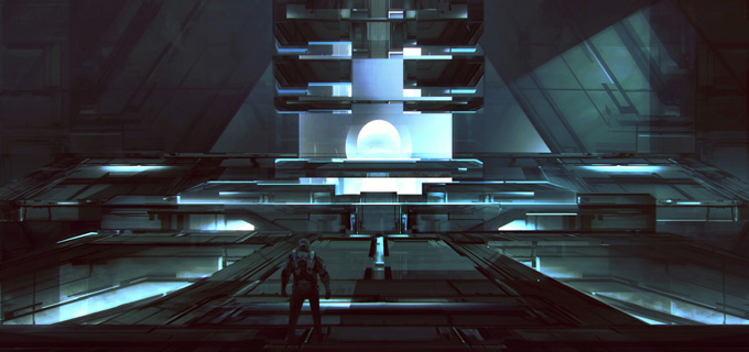 Halo 4 Concept Art by Tom Scholes