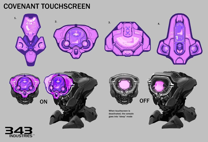 Halo 4 Concept Art by Albert Ng