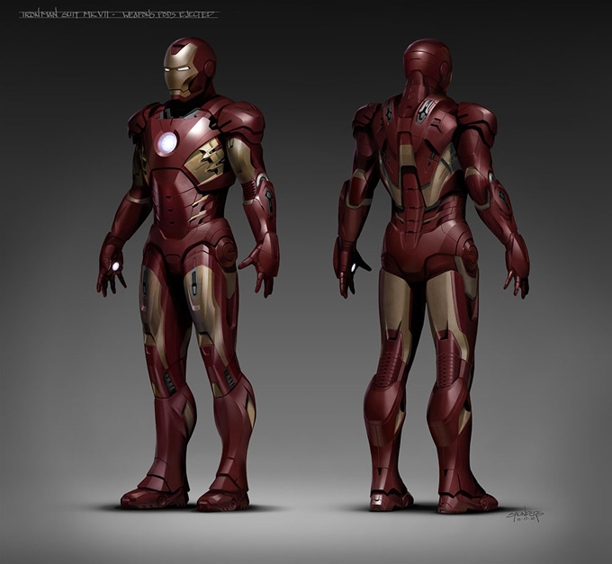 The Avengers Concept Art by Phil Saunders