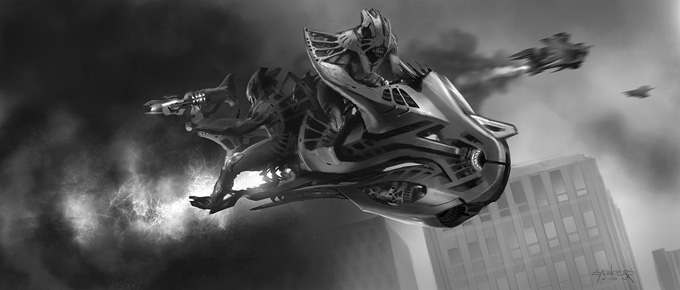 The Avengers Concept Art by Phil Saunders