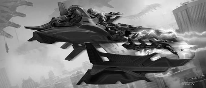 The Avengers Concept Art by Phil Saunders