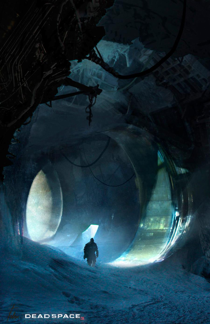 Dead Space 3 Concept Art by Jason Felix