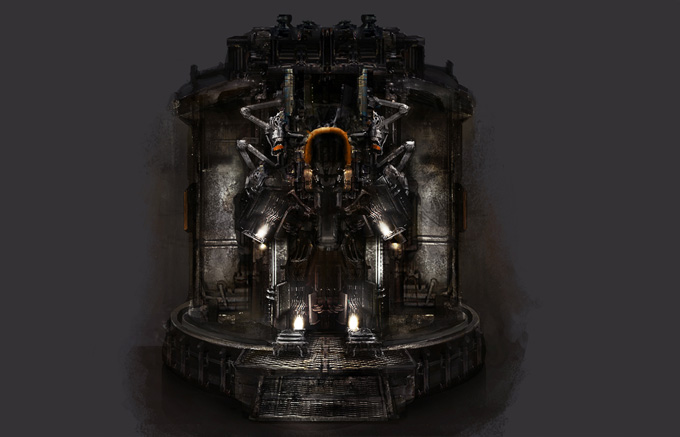 Dead Space 3 Concept Art by Jens Holdener