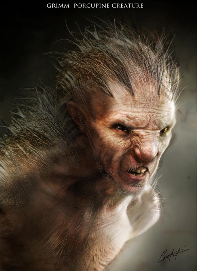 GRIMM Season 2 Concept Art by Constantine Sekeris