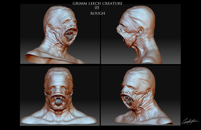 GRIMM Season 2 Concept Art by Constantine Sekeris