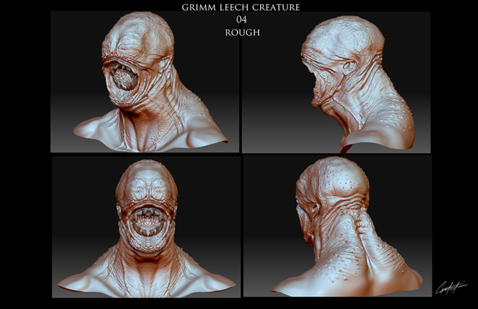 GRIMM Season 2 Concept Art by Constantine Sekeris