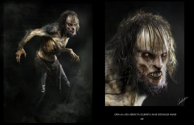 GRIMM Season 2 Concept Art by Constantine Sekeris