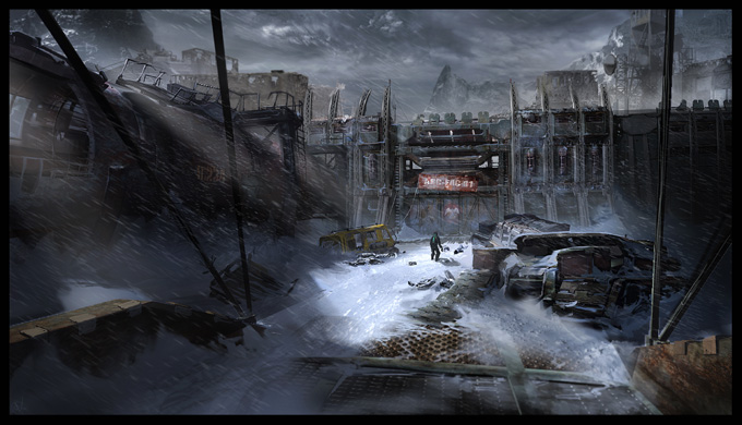 Dead Space 3 Concept Art by Patrick O'keefe