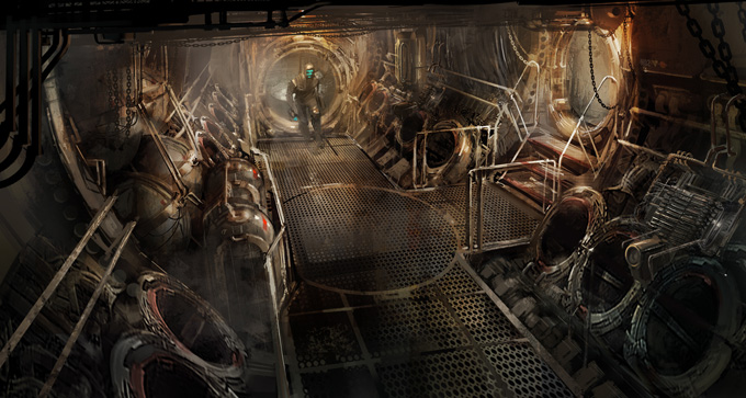 Dead Space 3 Concept Art by Patrick O'keefe