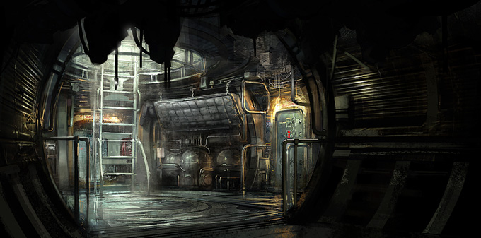 Dead Space 3 Concept Art by Patrick O'keefe