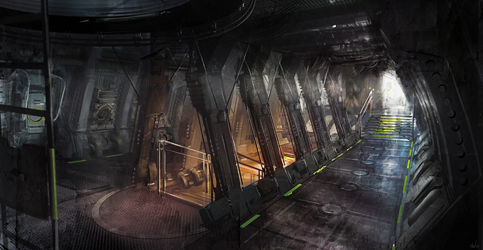 Dead Space 3 Concept Art by Patrick O'keefe