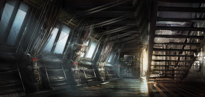 Dead Space 3 Concept Art by Patrick O'keefe