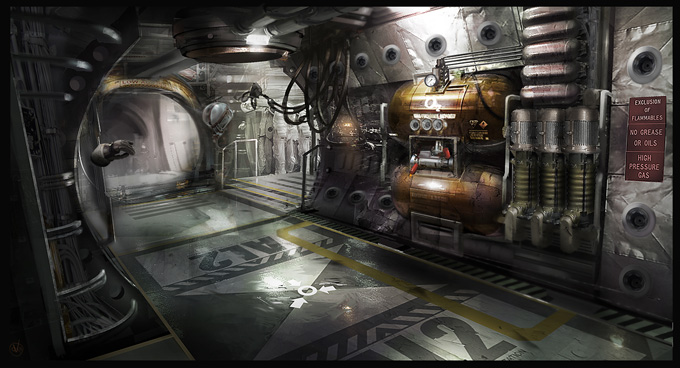 Dead Space 3 Concept Art by Patrick O'keefe