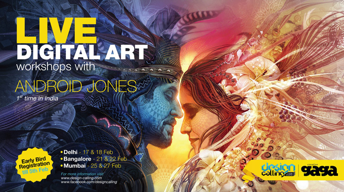 Live Digital Art Workshops with Android Jones