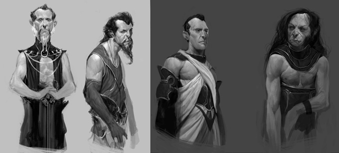 God of War: Ascension Concept Art by Anthony Jones