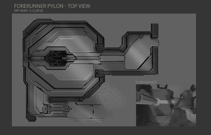 Halo 4 Concept Art by Dave Bolton