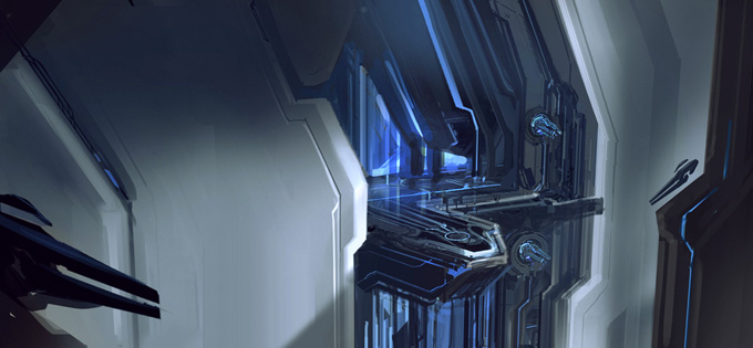 Halo 4 Concept Art by Dave Bolton