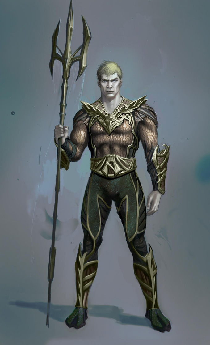 Injustice: Gods Among Us Concept Art Aquaman