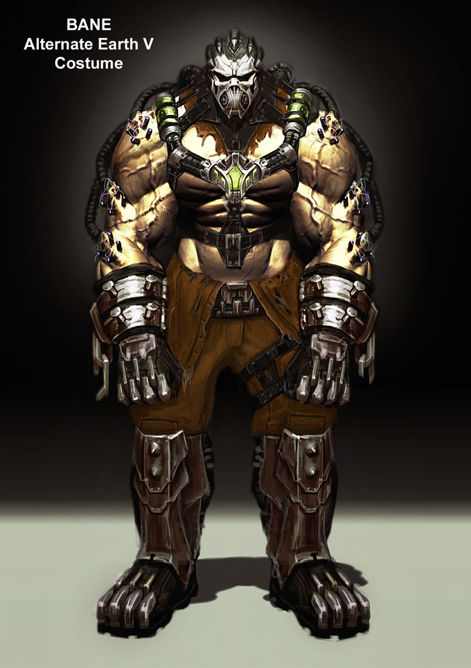 Injustice: Gods Among Us Bane Concept Art