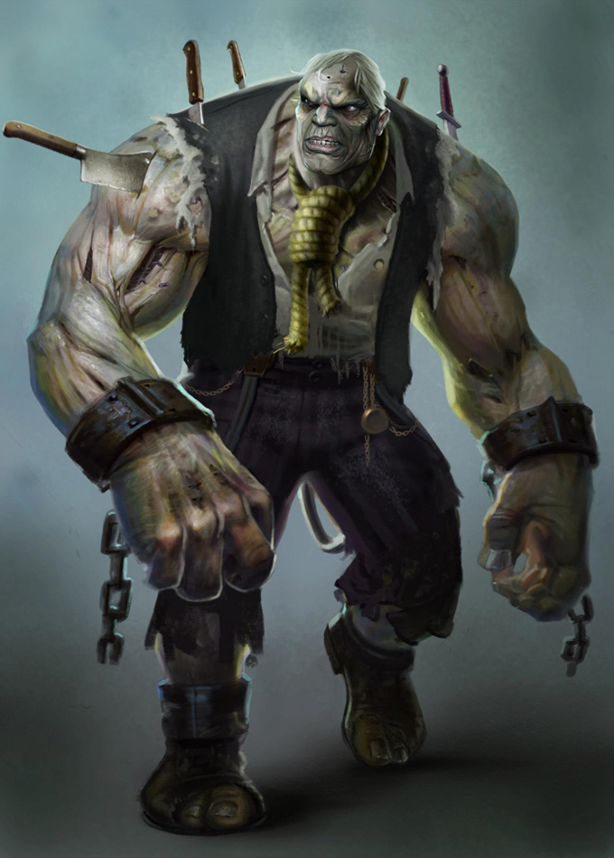 Injustice: Gods Among Us Solomon Grundy Concept Art