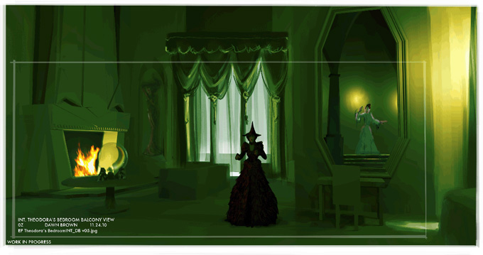 Oz the Great and Powerful Concept Art by Dawn Brown