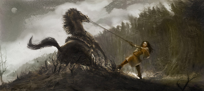 Snow White and the Huntsman Concept Art by John Dickenson