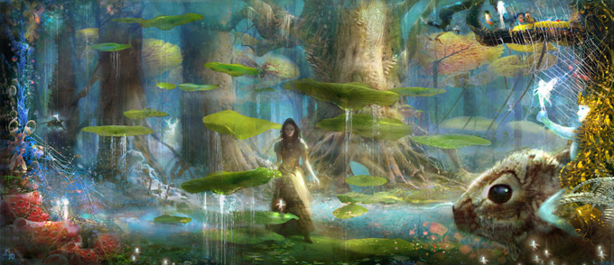 Snow White and the Huntsman Concept Art by John Dickenson