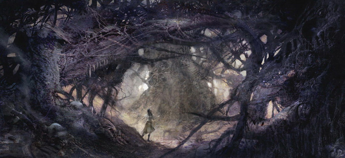 Snow White and the Huntsman Concept Art by John Dickenson