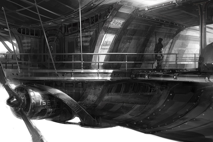Bioshock: Infinite Concept Art by Ben Lo