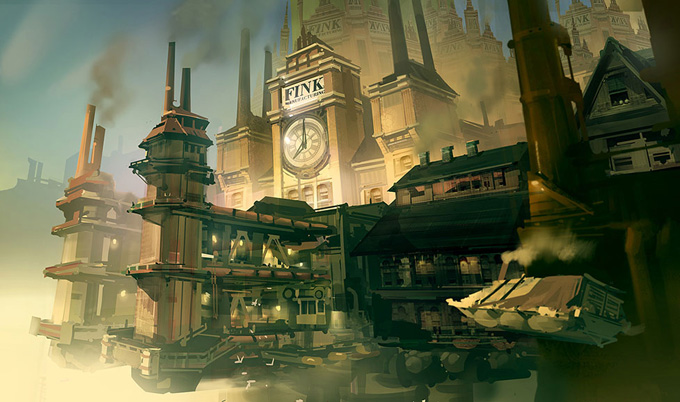 Bioshock Infinite Concept Art By Ben Lo Concept Art World 