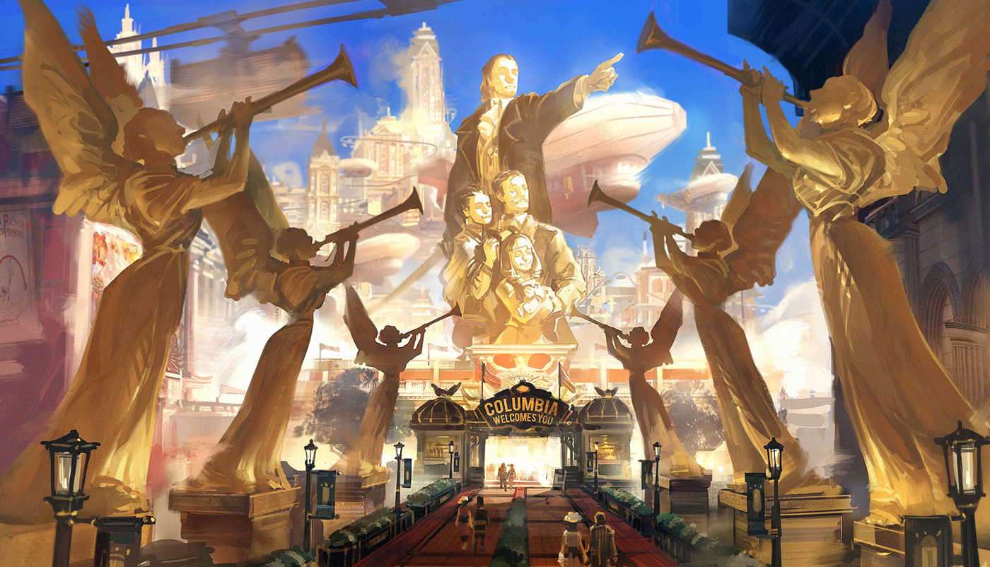 BioShock Infinite Concept Art by Ben Lo | Concept Art World