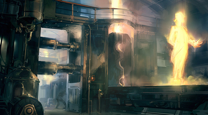 Bioshock: Infinite Concept Art by Ben Lo