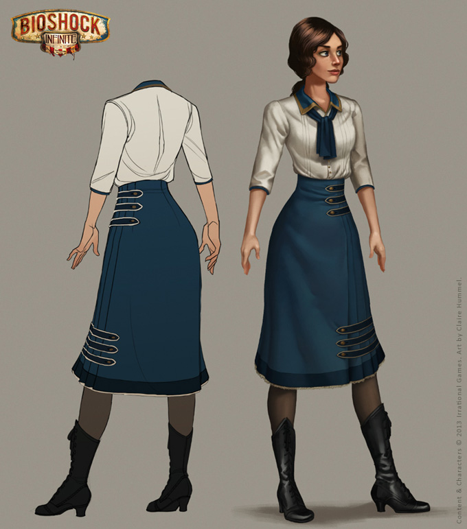 Bioshock: Infinite Concept Art by Claire Hummel