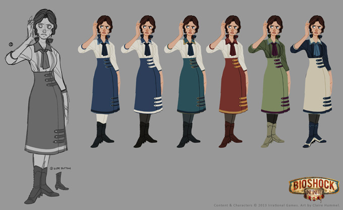 Bioshock: Infinite Concept Art by Claire Hummel