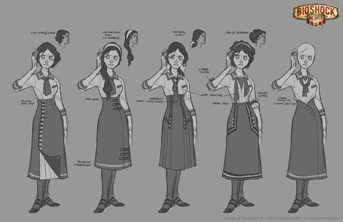 Bioshock: Infinite Concept Art by Claire Hummel