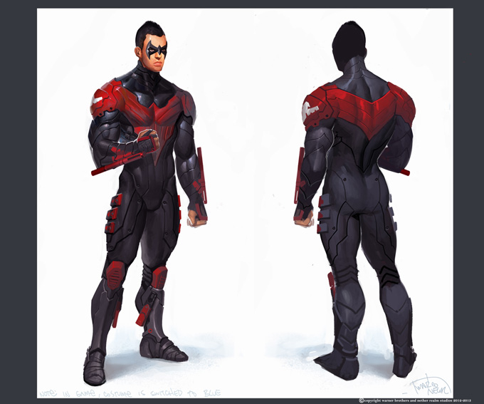 Injustice: Gods Among Us Concept Art by Marco Nelor