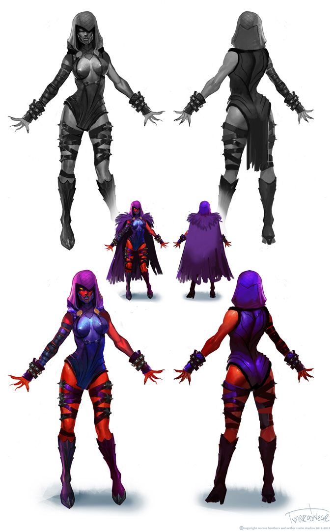 Injustice: Gods Among Us Concept Art by Marco Nelor