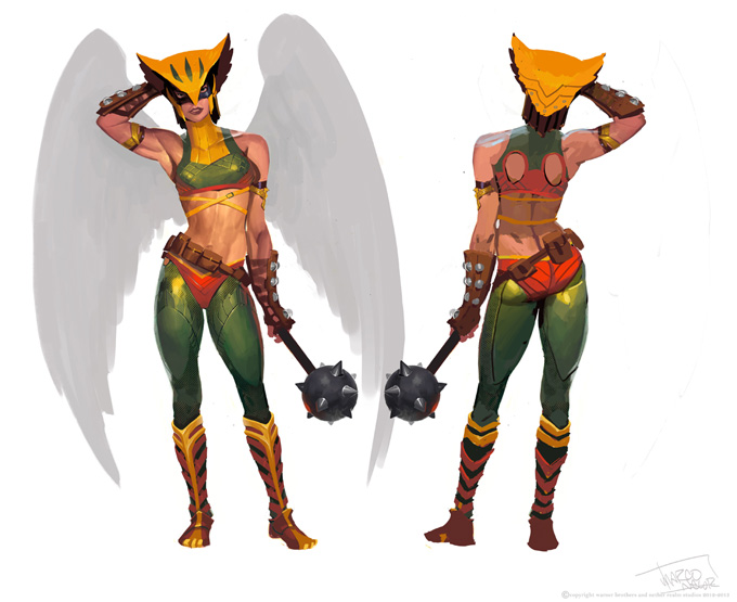 Injustice: Gods Among Us Concept Art by Marco Nelor