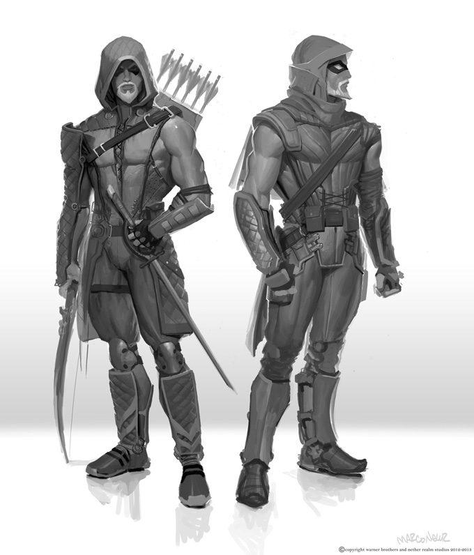 Injustice: Gods Among Us Concept Art by Marco Nelor