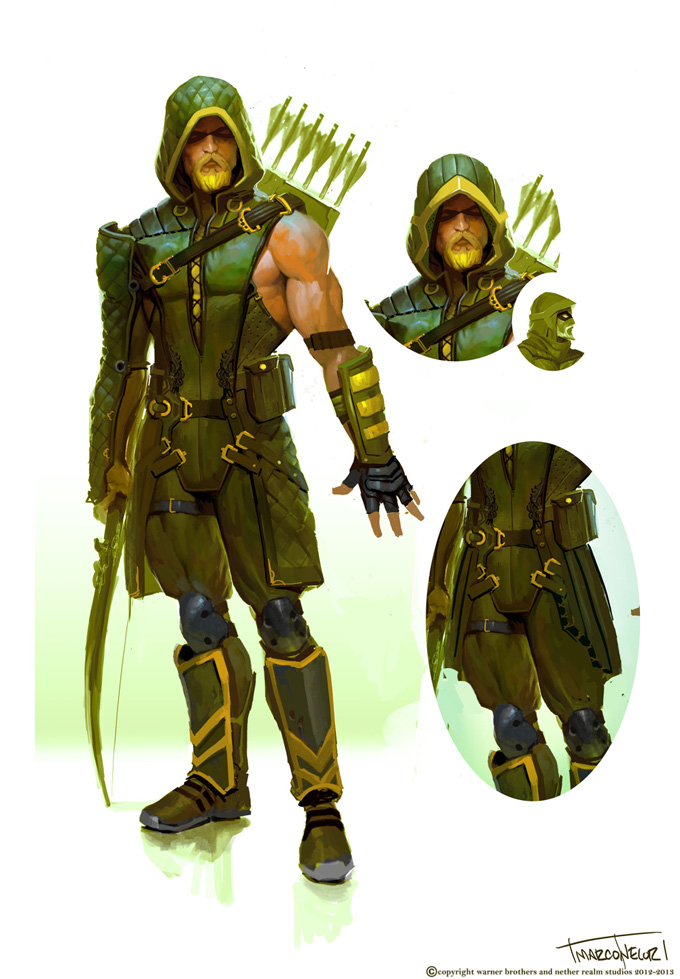 Injustice: Gods Among Us Concept Art by Marco Nelor