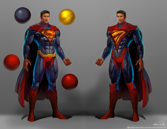 Injustice: Gods Among Us Concept Art by Marco Nelor