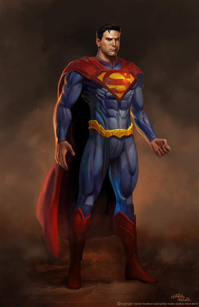 Injustice: Gods Among Us Concept Art by Marco Nelor