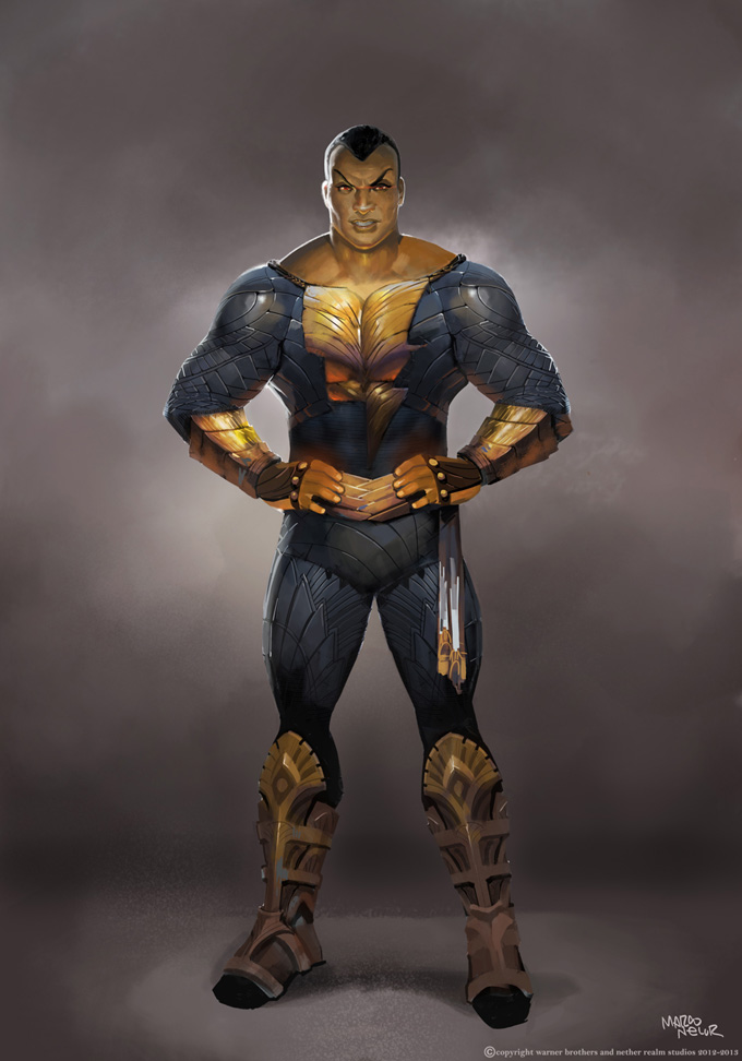 Injustice: Gods Among Us Concept Art by Marco Nelor