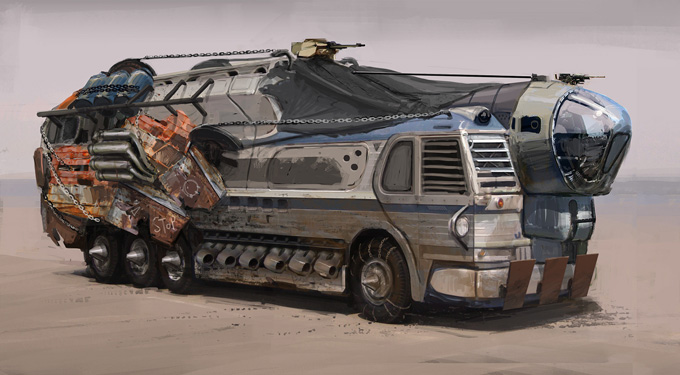 Darren Bartley Concept Art