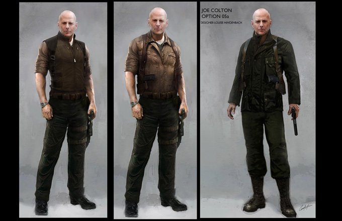 G.I. Joe: Retaliation Concept Art and Costume Design by Constantine Sekeris