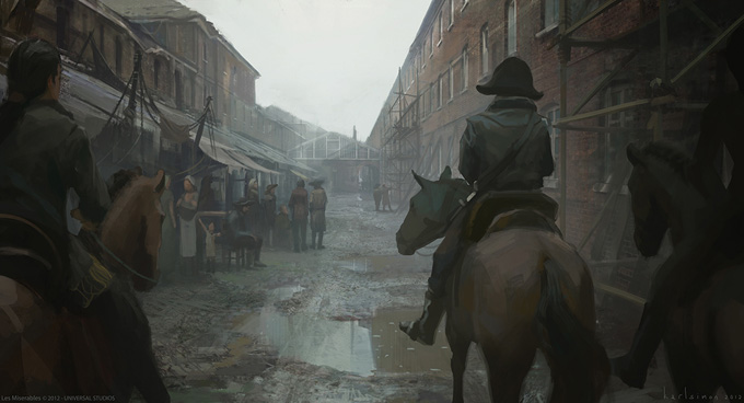 Les Miserables Concept Art by Karl Simon Gustafsson